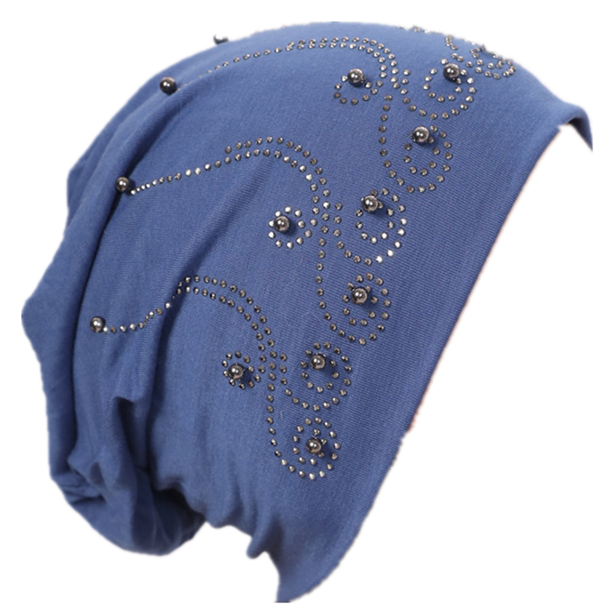 Spring, Autumn, Winter, Men's and Women's Double layered Pure Cotton Pearl Hot Diamond Pullover Warm Moonlight Thin_voghion.com