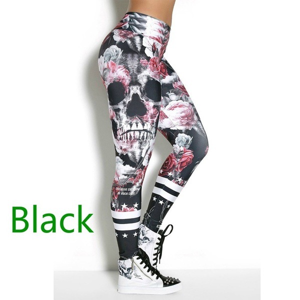 Skull Print Leggings 3