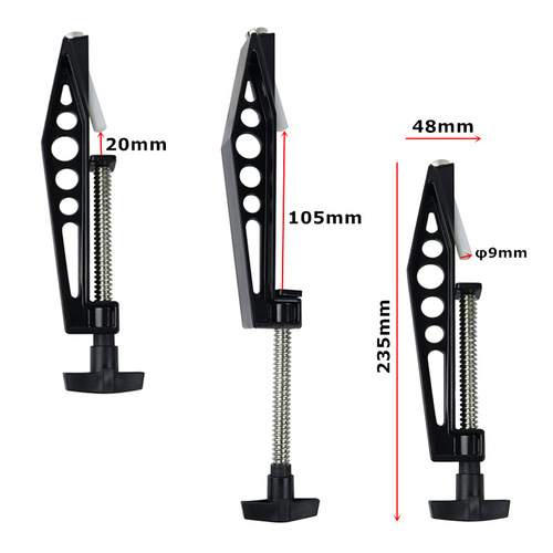 Woodworking Slotted Hole Positioning Clamp, Fixed Clamp, Slotted Hole Drill Bit Woodworking Clamp Positioning Accessory Tool
