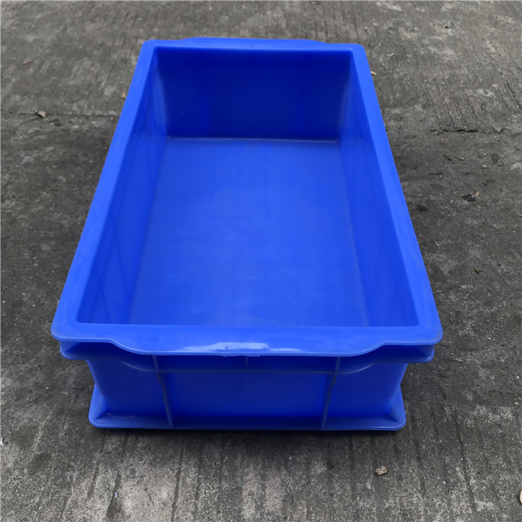 江门鹤山蓝色塑料周转箱565*440*145塑料周转箱 20号多功能塑胶箱