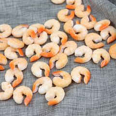 Simulation shrimp, simulation shrimp food model, hot pot materials, teaching aids, dish decoration, playhouse toys