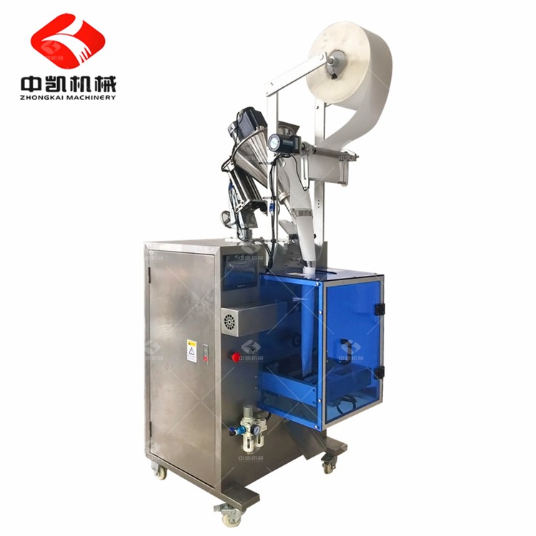 广州中凯直供中草药无纺布全自动立式包装机（冷封）