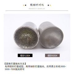 Jade and stone round bead grinding head round ball polishing tool nest pearl amber honey wax grinding head mold fine sand nest pearl tool 