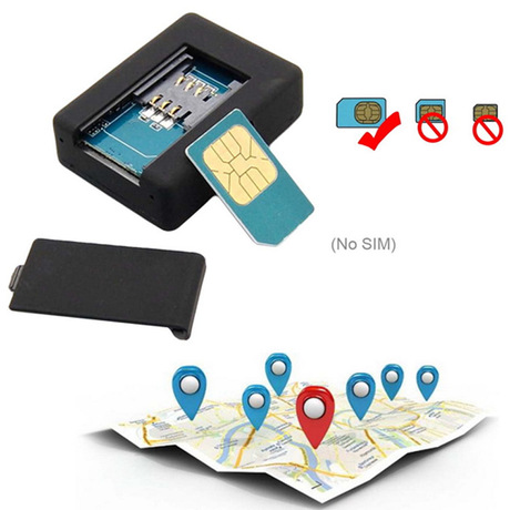 A8 Locator Mini GPS Trẻ lớn hơn Chống mất Xem kho báu GPS Mini Theo dõi Định vị xe Định vị GPS