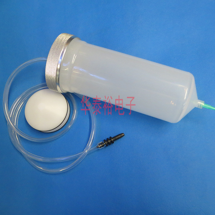 点胶针筒耐高压大容量500CC加厚铝后盖点胶针筒点胶机配件接针头