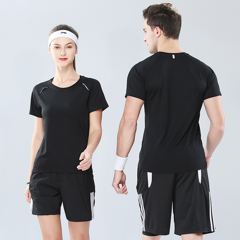 Summer Quick-drying Clothes Customized T-shirt Men's and Women's Sports Work Clothes Printable logo Running Group Lifeguard Culture Shirt