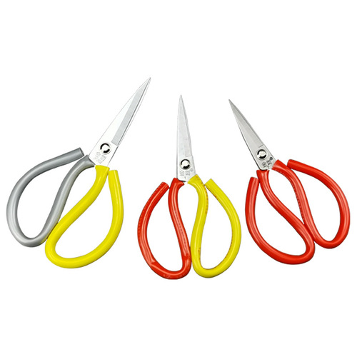 Factory direct supply scissors Anti-rust electroplated kitchen scissors Industrial civil scissors Leather tailor scissors Household scissors