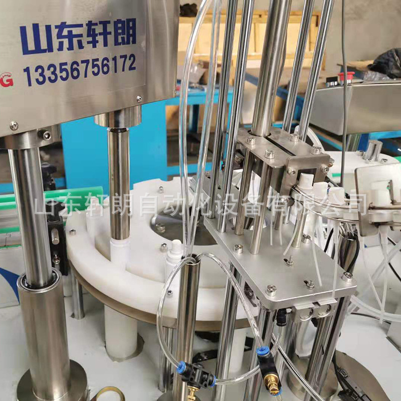 脚气喷剂灌装旋盖机 医药护理液气雾剂灌装机 喷剂灌装旋盖机价格