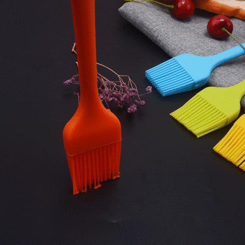 Silicone Oil Brush 39g High-temperature Baking Silicone Hair Brush Household Comb Set Small Silicone Brush Baking Tool