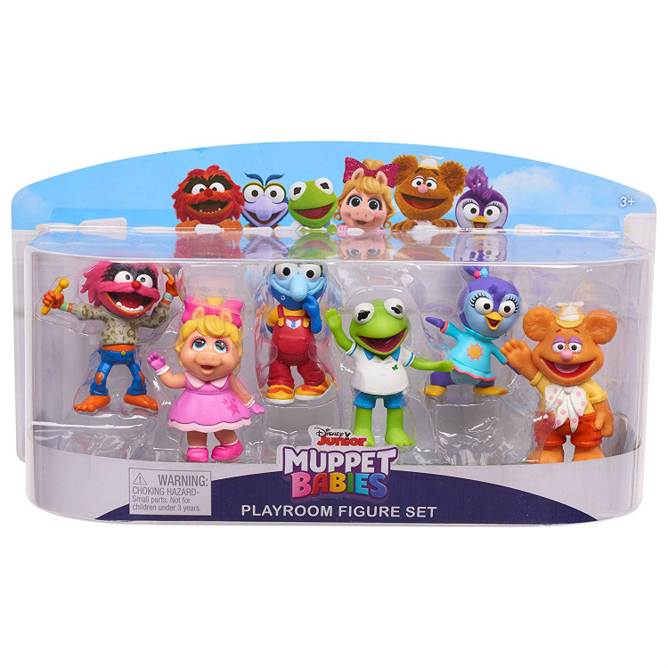 Muppet Babies木偶宝贝周边布偶娃娃一套5款手办模型玩偶摆件|ru