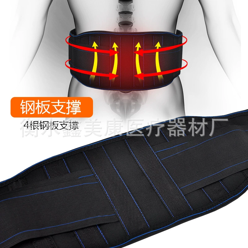 Waist belt, sports orthotics, massager