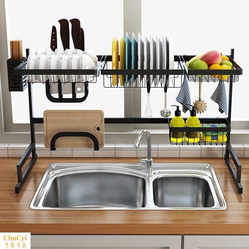 Countertop free dish nail kitchen sink s...