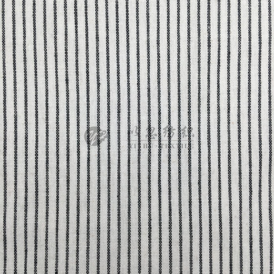 Washed strip 0.1CM0.4CM polyester cotton yarn-dyed shirt fabric for men and women Universal Spring and Autumn Classic spot