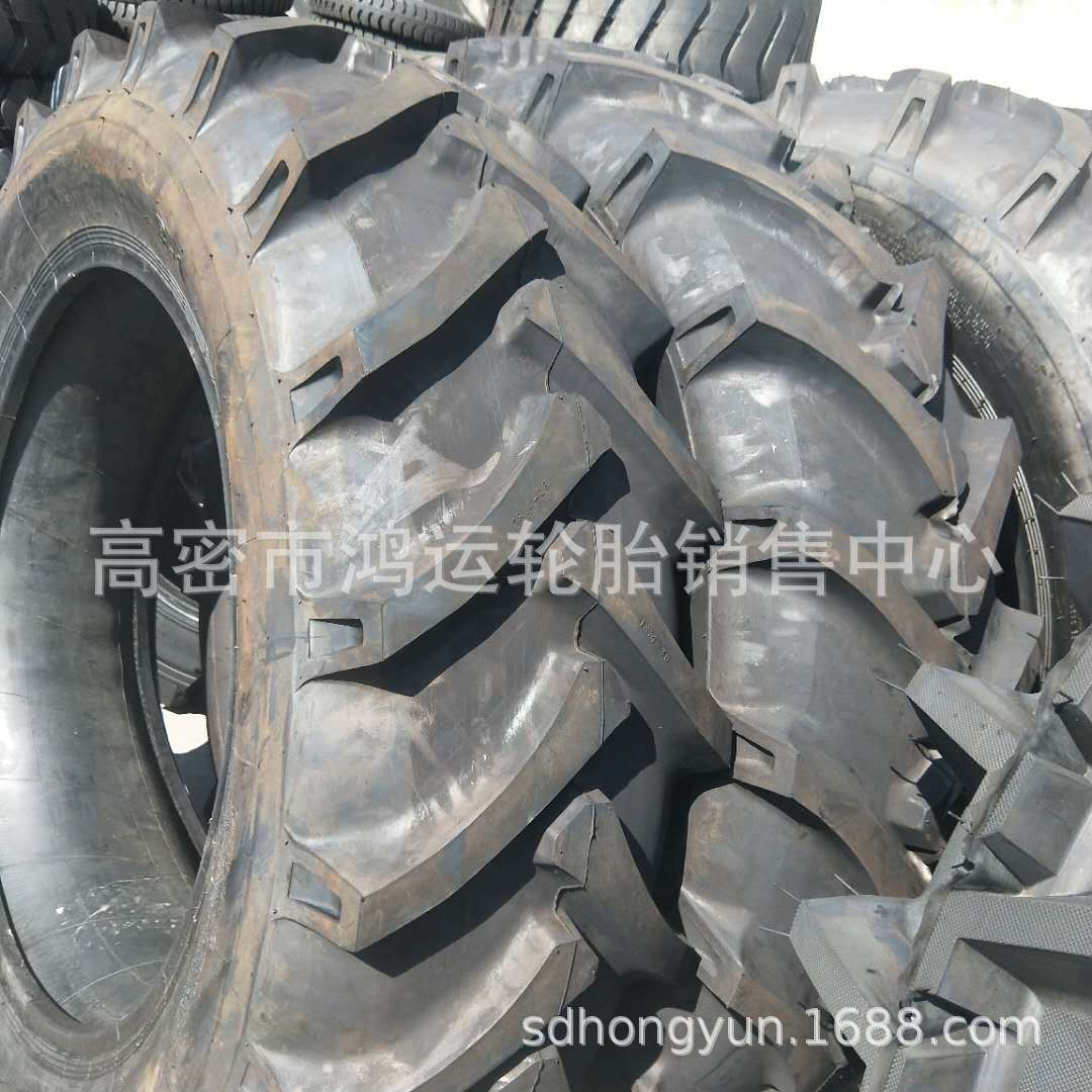 现货供应 18.4-38农用大马力拖拉机轮胎收割机轮胎人字花纹