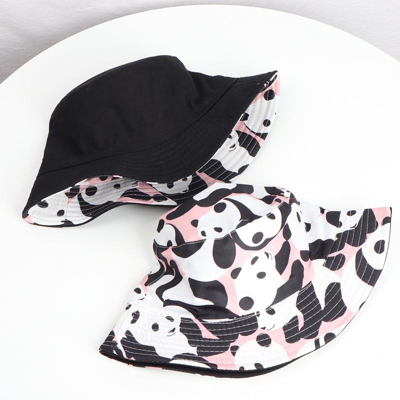 Unisex Basic Cartoon Painted Flat Eaves Bucket Hat display picture 6