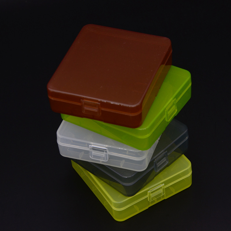 18650电池盒 带挂钩 4节18650 收纳盒 塑料盒