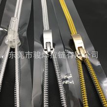 透明拉链 pvc尼龙拉链 透明尼龙拉链