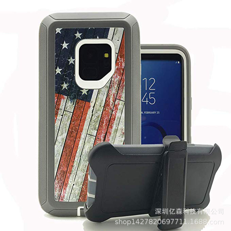 适用 Samsung Galaxy S9+ 三防手机壳 Realtree Camo 迷彩保护套