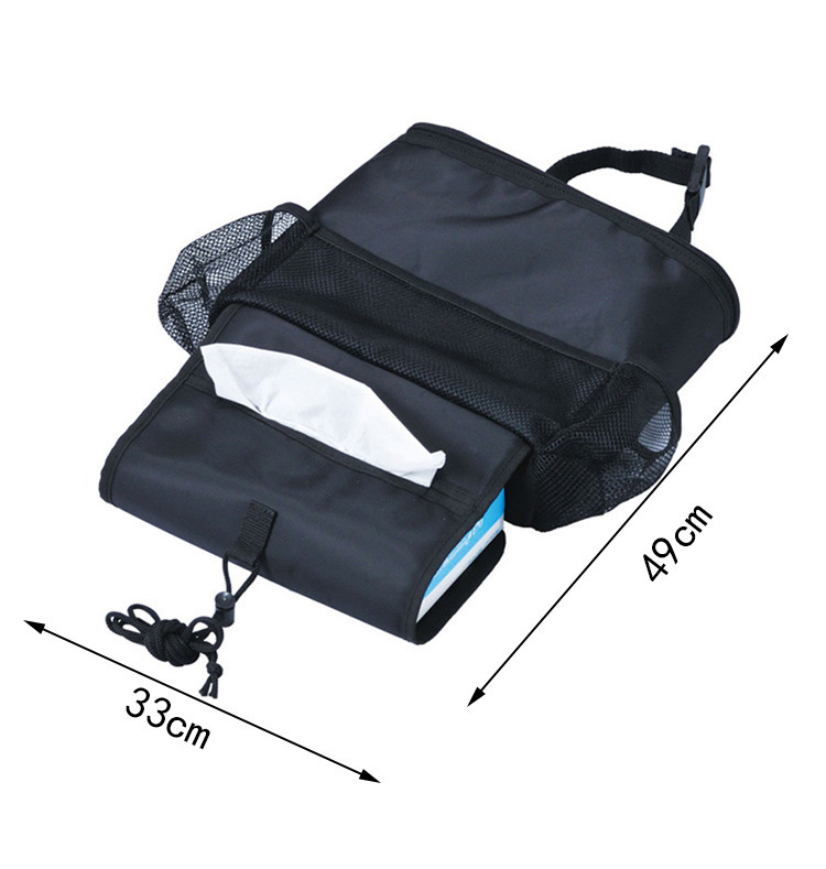 Storage Bag Car Insulation Car Ice Bag Seat Back Storage R Hanging Bag Multi-Functional Storage Box