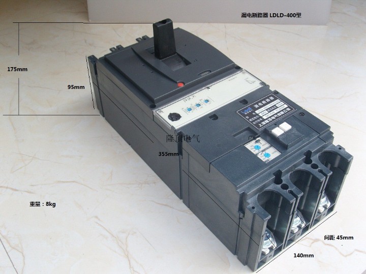 隆顶电气 660v矿用漏电保护器660v 油田矿井漏电断路器660v