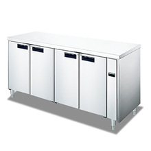 泽恩科商用厨房风冷直冷冷冻冷藏不锈钢一门二门三门工作台工作柜