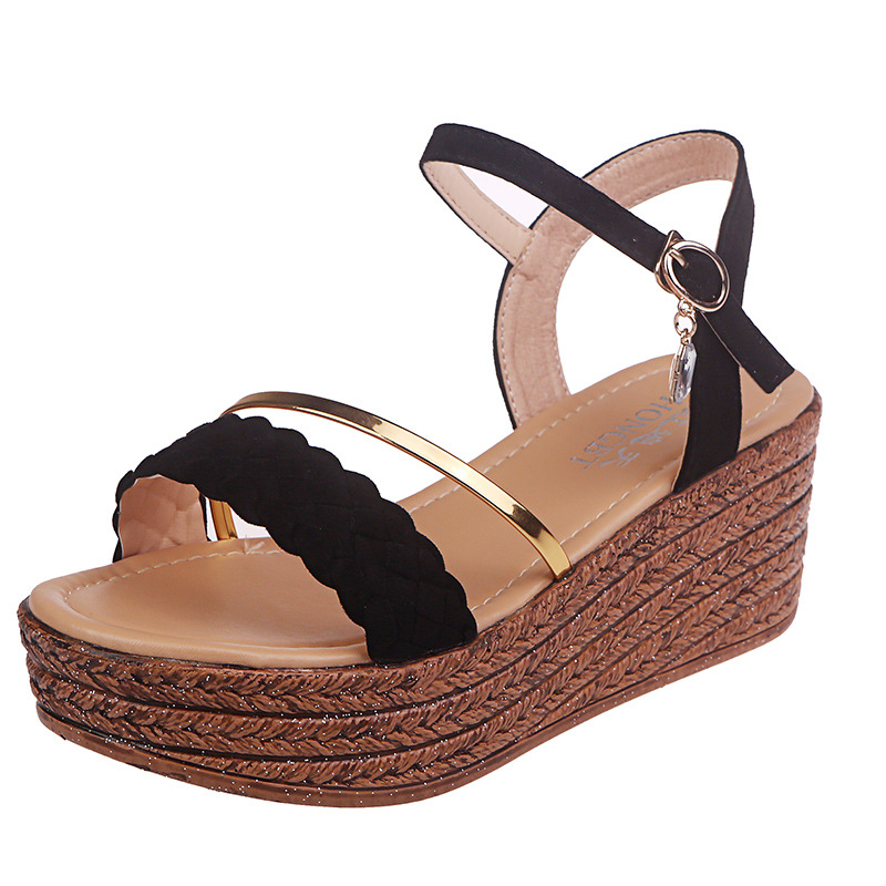 Chaussures été pour femme en Caoutchouc - Ref 3346893 Image 7