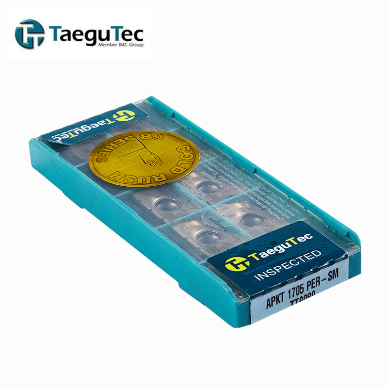 韩国特固克 Taegutec数控刀片 APKT 1705 PER-SM TT9080 铣削现货