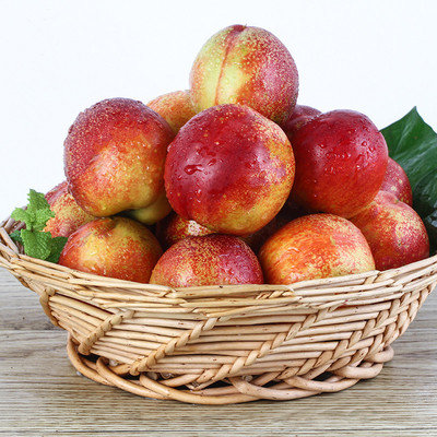 现货现摘桃子水果新鲜油桃5批发包邮当季脆黄心桃非进口水蜜桃|ms