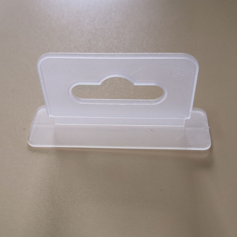 塑料飞机孔挂钩纸盒包装盒挂钩展示悬挂塑料三角扣挂钩批发