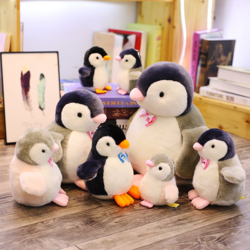 可爱企鹅公仔毛绒玩具迷你小号毛绒企鹅布娃娃儿童玩偶生日礼物