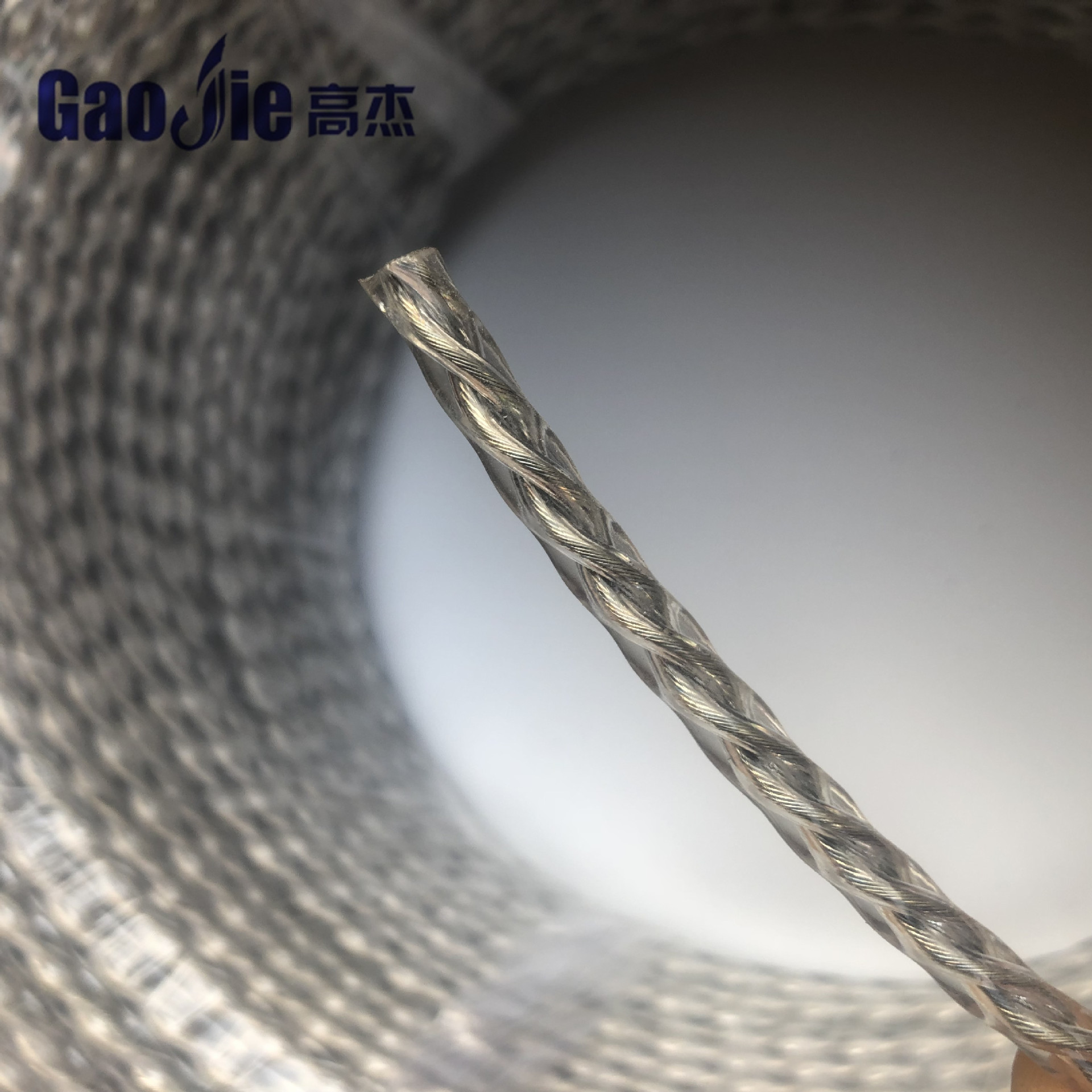 灯饰高温线 0.5平方 0.75平方铁氟龙麻花线绞线双绝缘护套电源线