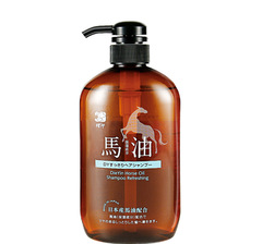 China's sole agent, Japan, Tsubaki Brand, Horse Oil Shampoo (Refreshing Type), 600mL, manufacturer's brand factory