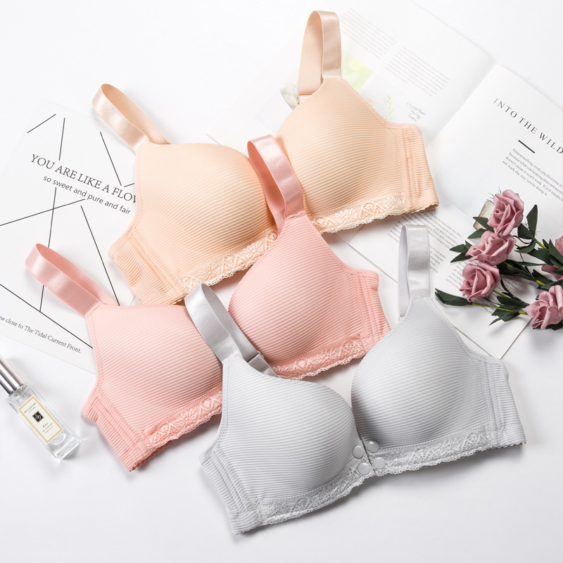 怀孕期孕妇喂奶哺乳文胸无钢圈聚拢舒适防下垂产后母乳内衣薄款浦|ms