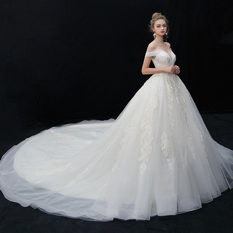 Robe de mariée YIERIYA en Satin - Ref 3308362 Image 17