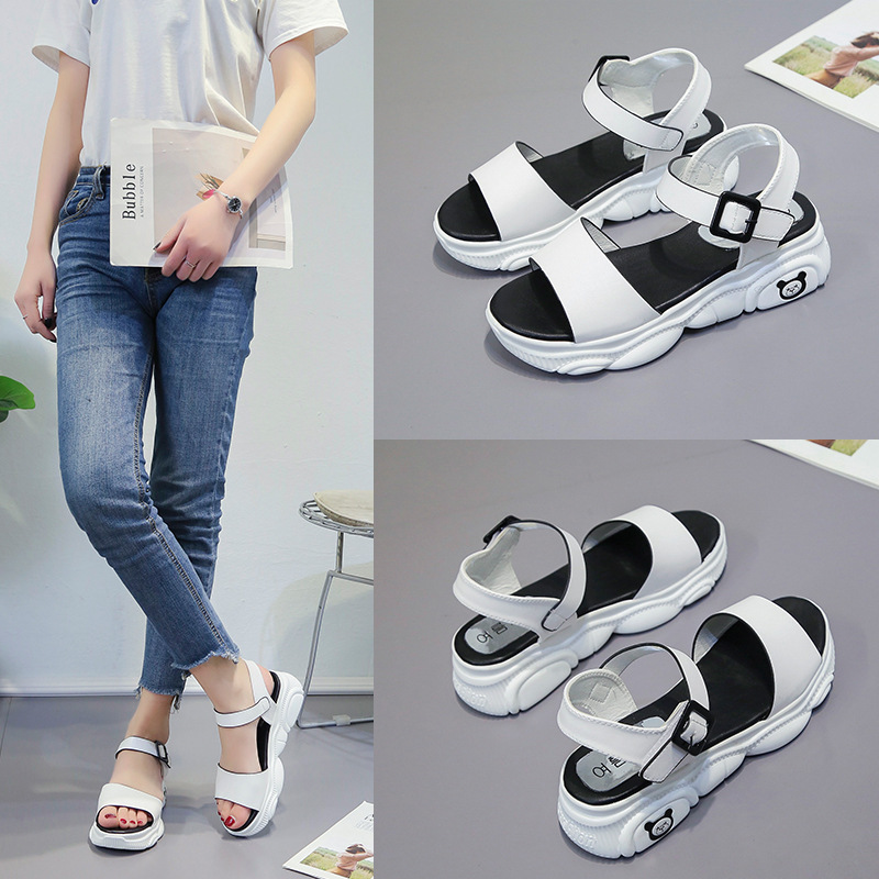 Chaussures été pour femme en Caoutchouc - Ref 3346527 Image 1