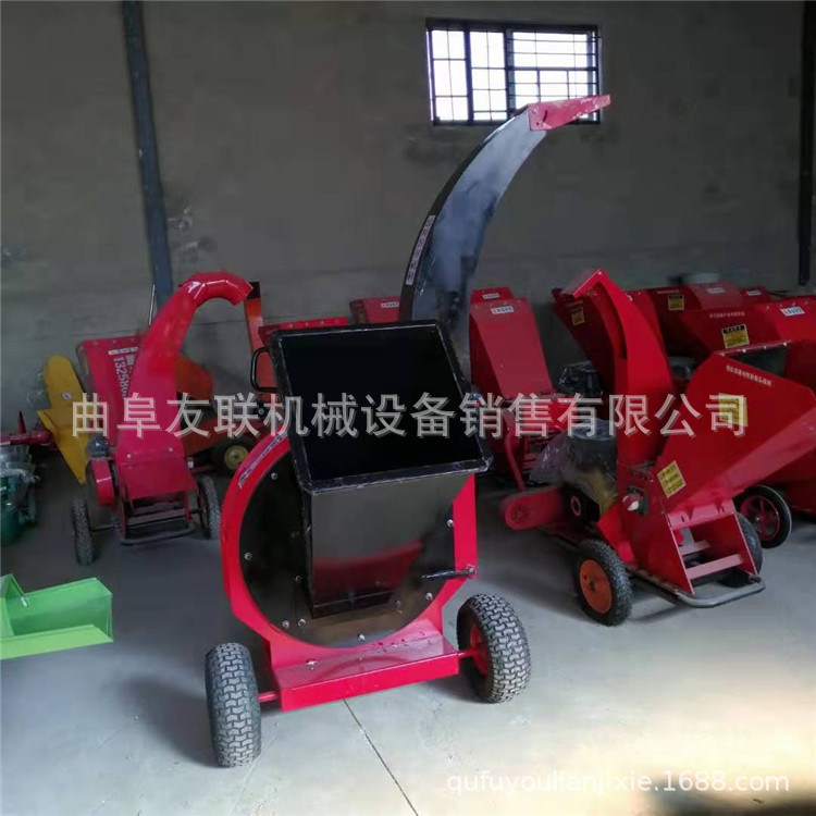 直销果园杂草树叶粉碎机 树叶碎叶机 公园落叶破碎机01