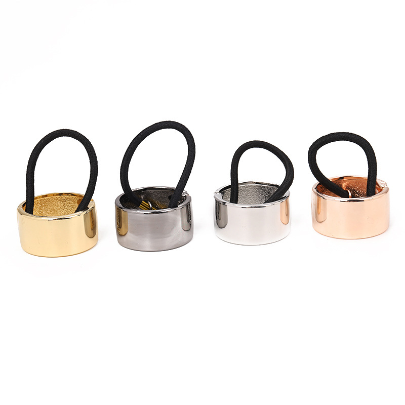 跨境马尾扣欧美时尚潮流饰品厂家直销合金发扣亚马逊爆款发圈