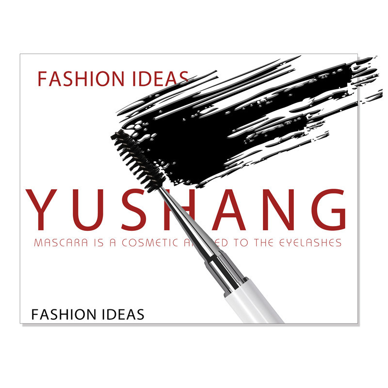 Venta al por mayor herramientas de maquillaje rhinestone cepillo de pestañas de fibra espiral peine de maquillaje multi-color opcional