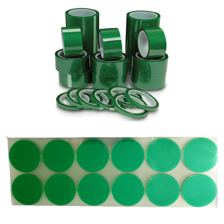 厂家高温喷涂烤漆防护粘性胶带遮蔽贴可模切圆方形