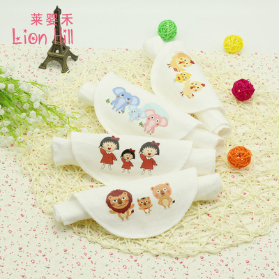 2019春季新款全棉汗巾萊嬰禾吸汗巾純棉隔汗巾兒童墊背巾工廠批發