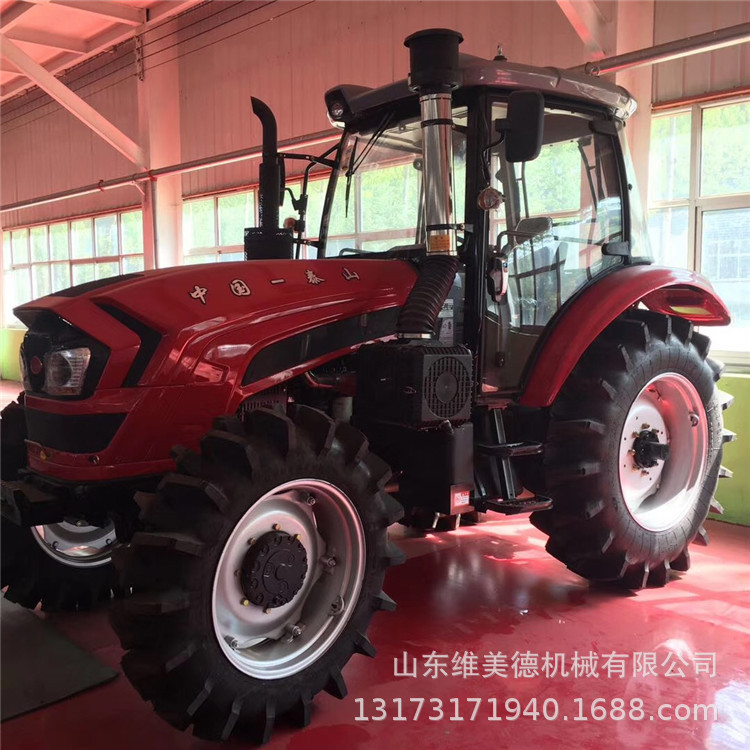 东方红操作灵活四驱拖拉机 补贴型大马力泰山四轮拖拉机