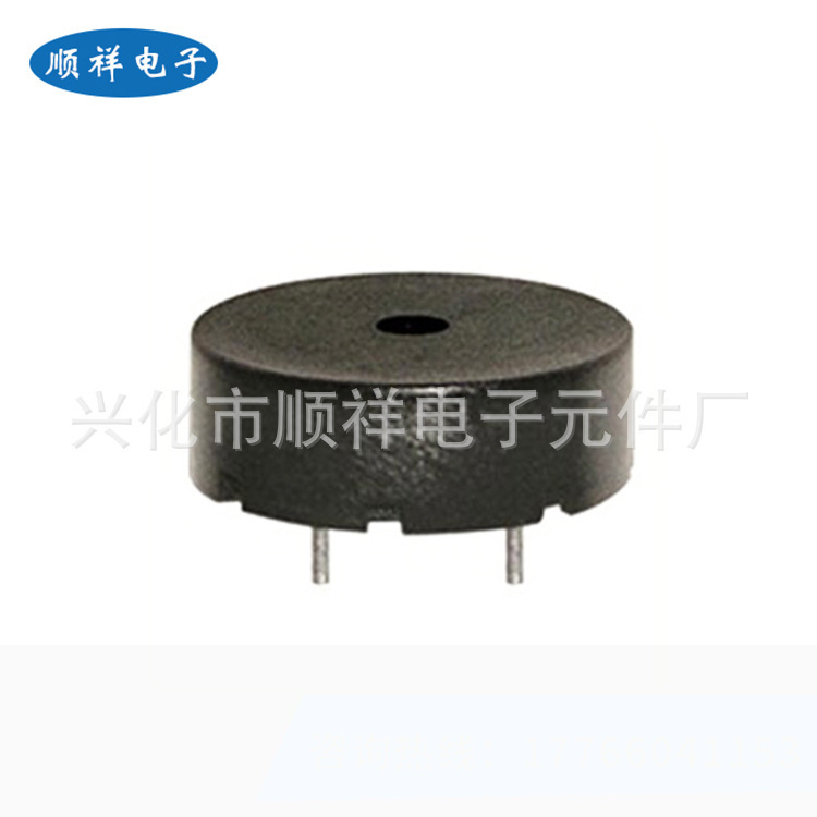无源蜂鸣器 1707型蜂鸣器 17*7MM弹簧针 压电插针蜂鸣器