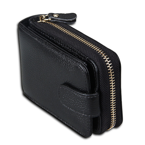 Taobao hot selling men's driver's license multi-function card bag rfid leather accordion card bag women's wallet card