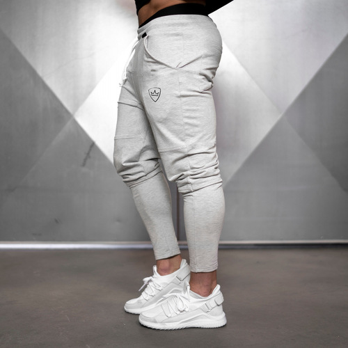 Muscle Fitness Brothers Sports Men's New Pants Running Sport Pants Slim Fit Small Foot Spring and Autumn Fashion Casual Pants