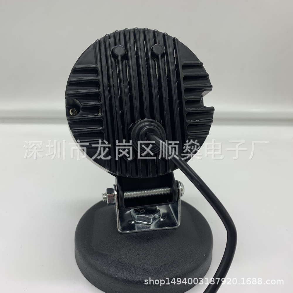 Led Work Light Motorcycle Spotlight Led Headlight New Led Off-Road Modified Fog Light 20W with Aperture Angel Eye