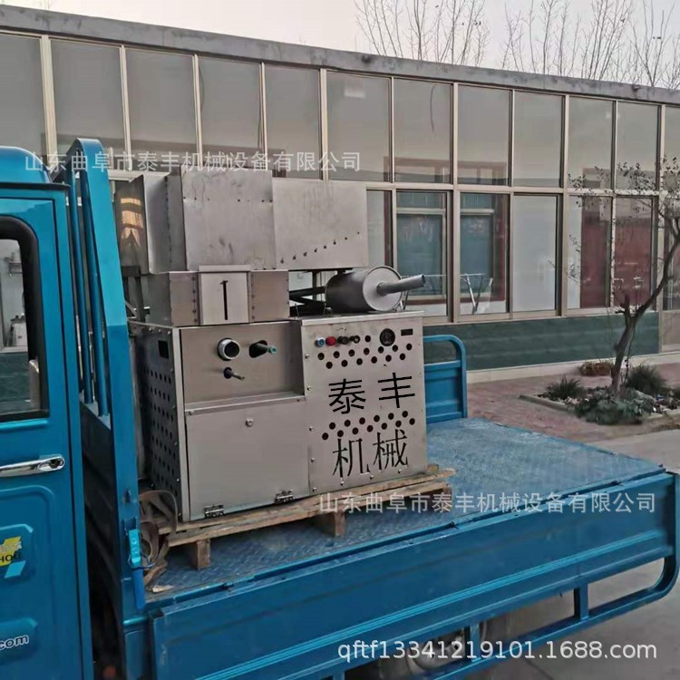 河南现场加工空心棒机 杂粮红枣藕粉酥膨化机 一键启动四缸膨化机