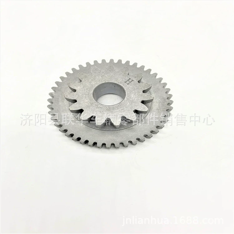 Jinan Light Riding GN125 шестерня стартера, приводной кулак для ножного запуска, ведущие зубья и колесо привода двигателя