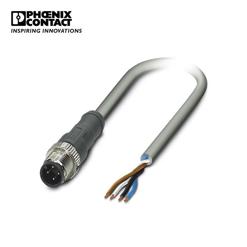 菲尼克斯 传感器/执行器电缆 - SAC-4P-M12MS/10,0-C10 - 1411730