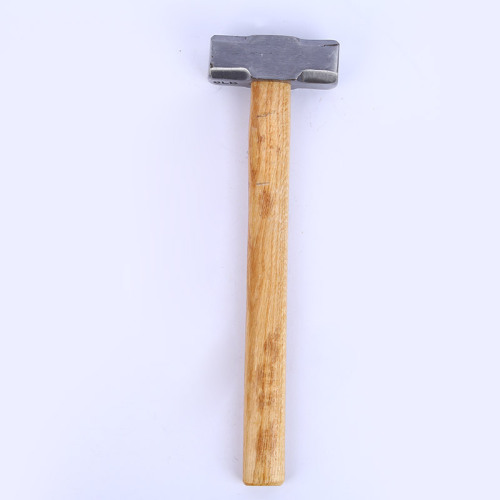 Source factory goods wooden handle white steel forged octagonal hammer hand hammer iron hammer octagonal hammer Linyi Hardware Tools