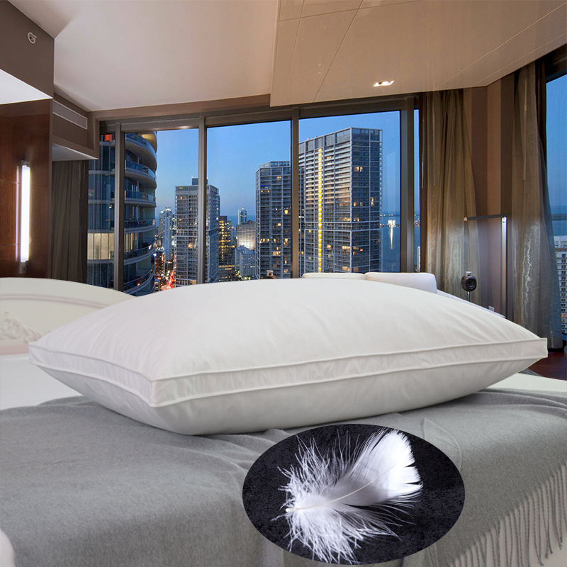 IKEA Same item Feather pillows Single Feather pillows Pillow core single High pillow comfortable Gaestgiveriet Hotel Star